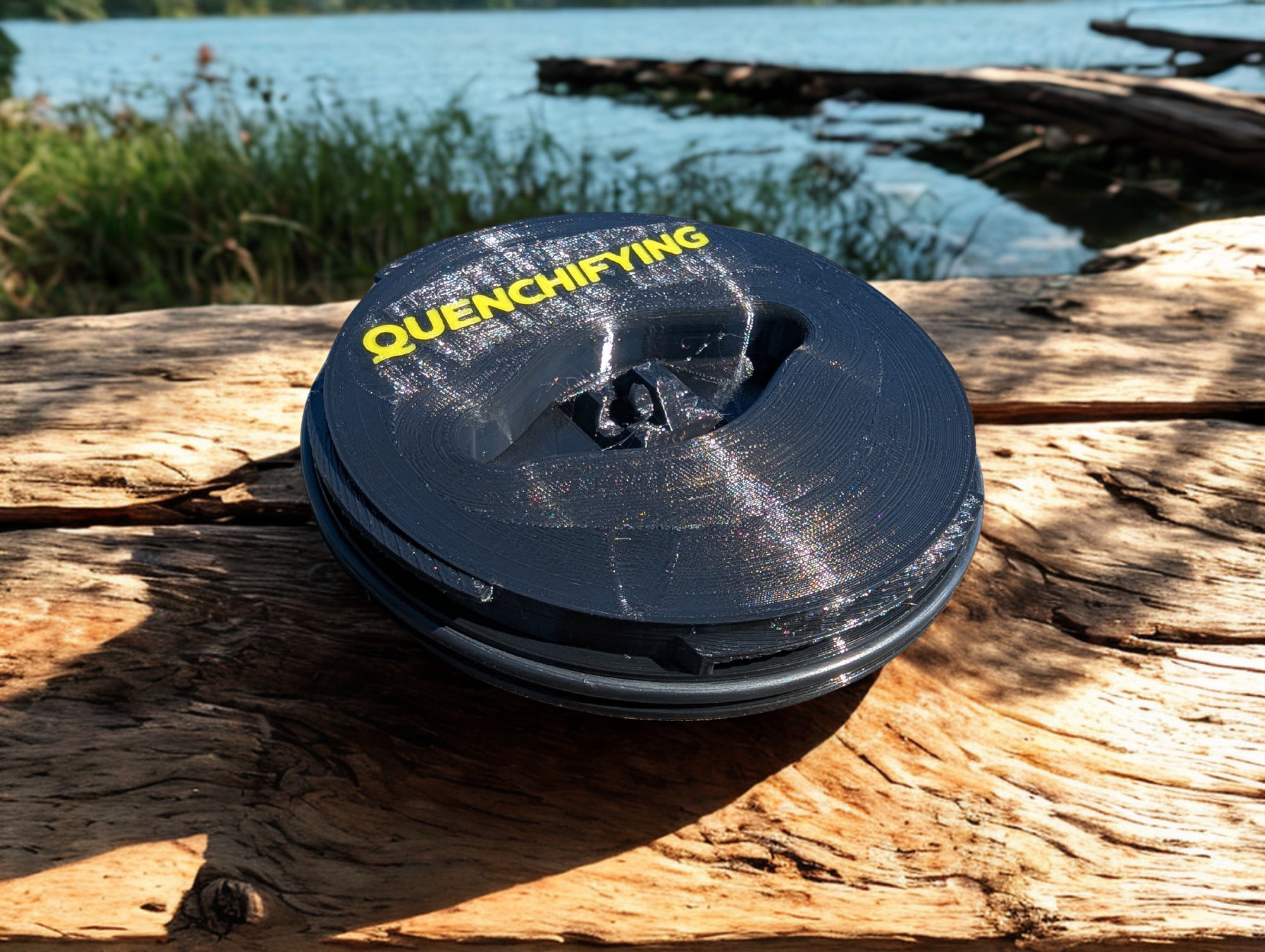 Yamaha Wave Blaster 2 Storage Lid cap 3D printed Yellow and Black V2 96-97